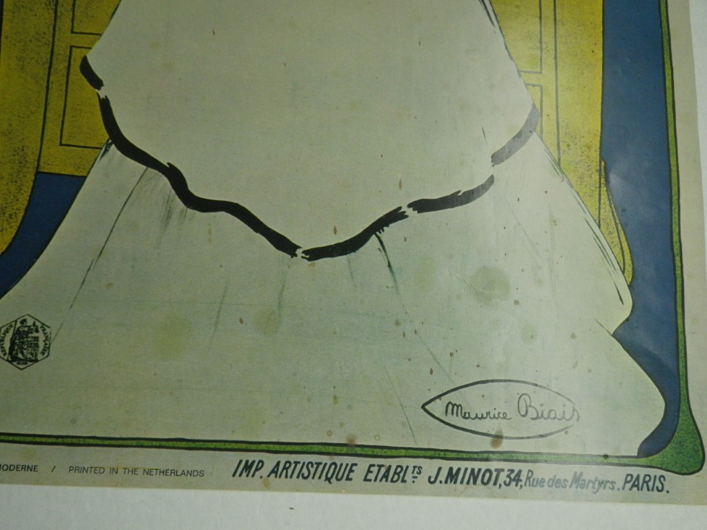 Image 3 of Maurice Biais Poster, 33x 22