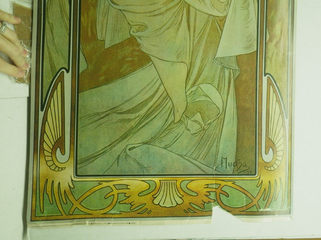 Image 1 of Mucha Poster, 45x16