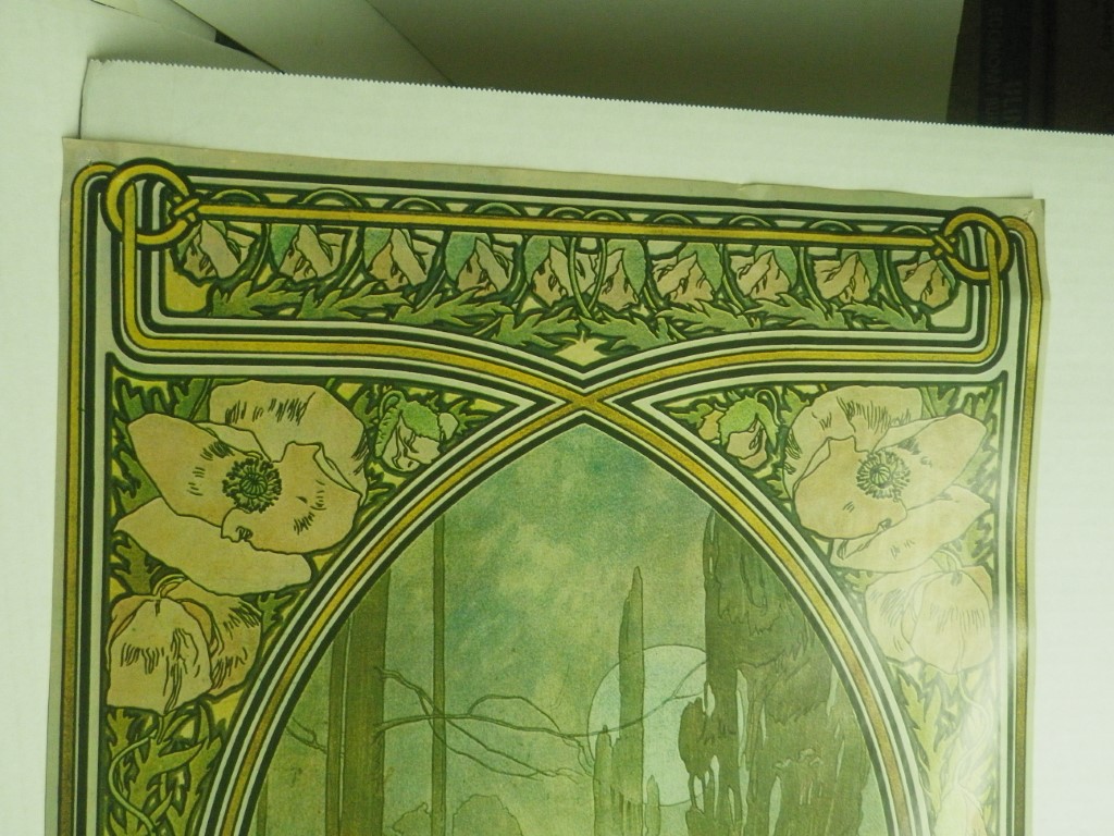 Image 2 of Mucha Poster, 45x16