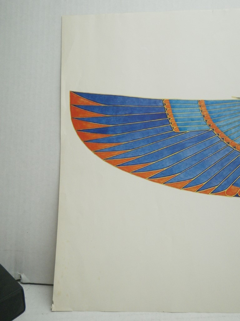 Image 3 of Winged Sun Poster, 30x 15