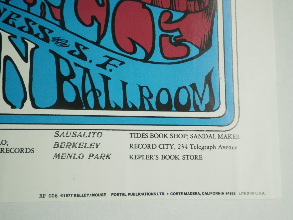 Image 2 of Vtg 1977 Grateful Dead Avalon Poster 20