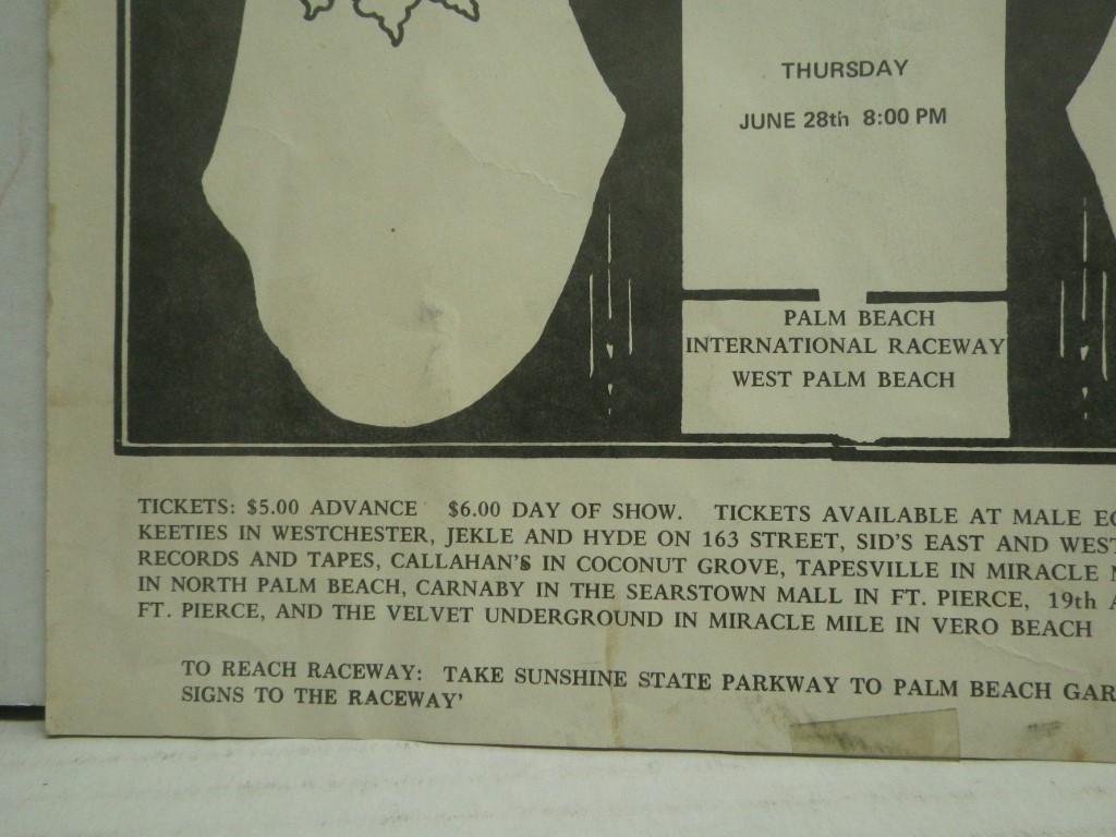Image 3 of Pink Floyd Flyer Vintage 1973 Original, 14x 11