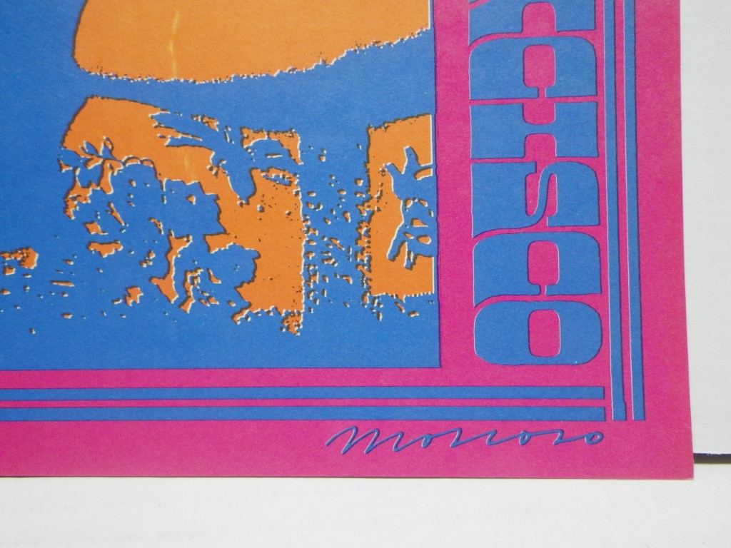 Image 4 of BIG BROTHER JANIS JOPLIN NEON ROSE  1967 concert poster MATRIX VICTOR MOSCOSO, 2
