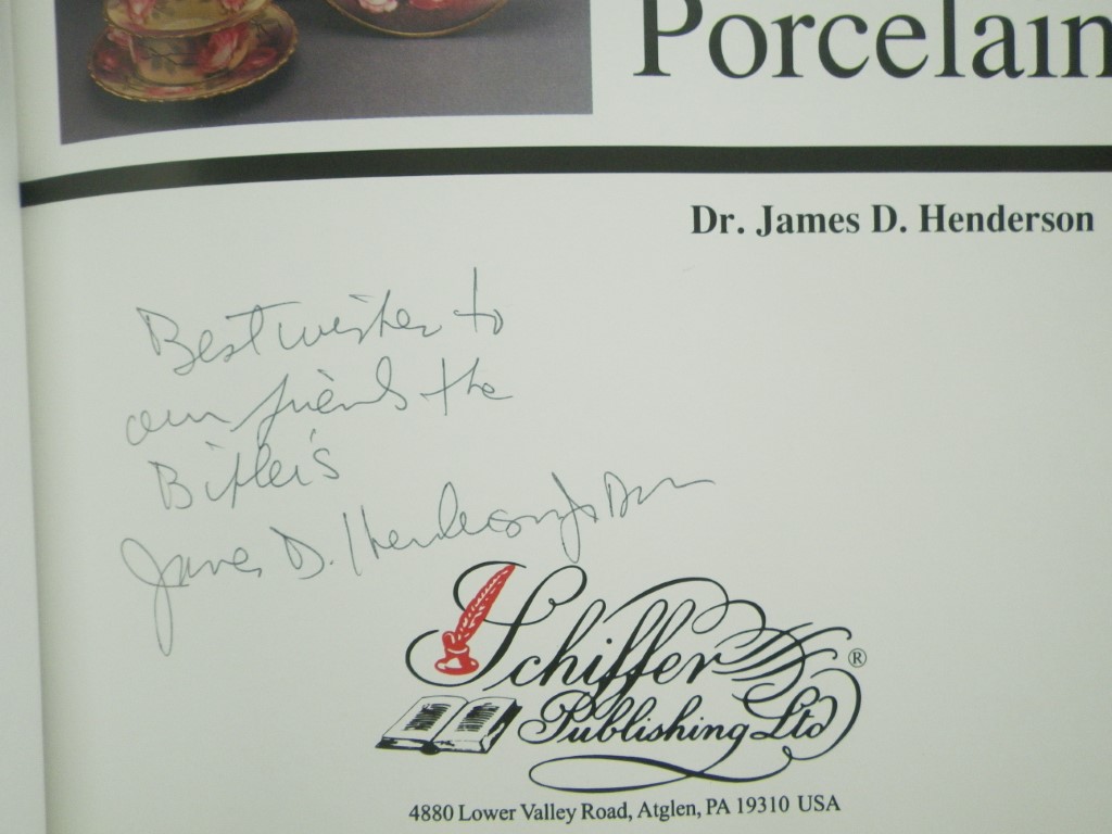 Image 5 of Bohemian Decorated Porcelain (A Schiffer Book for Collectors), signed
