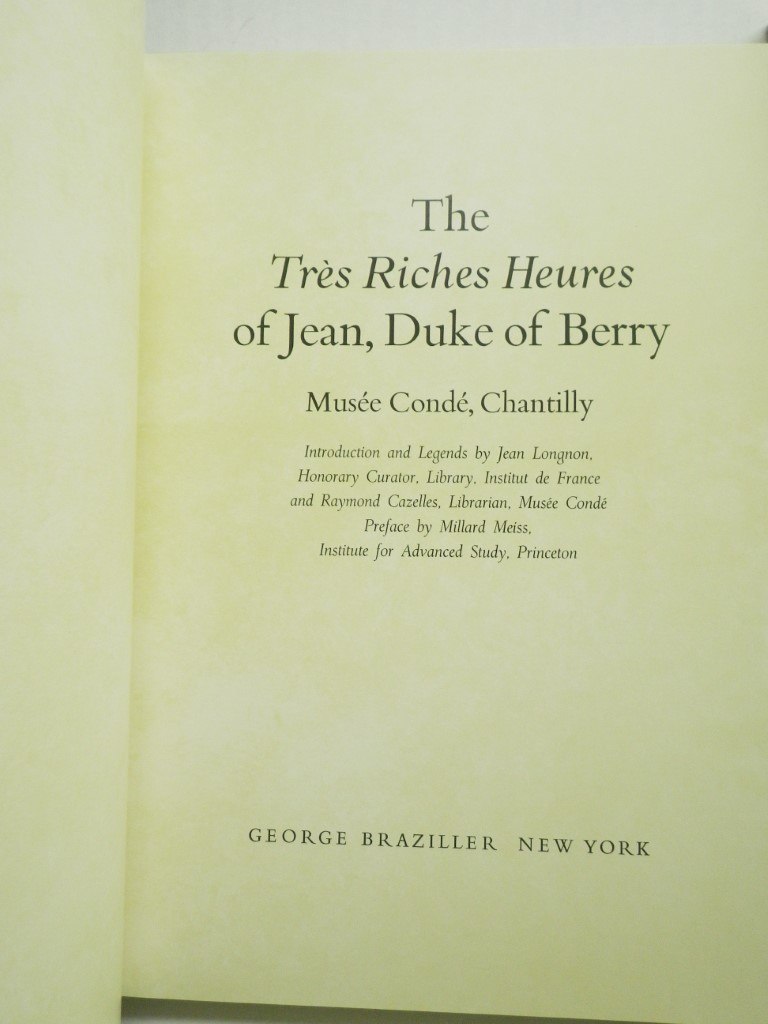 Image 1 of The Tres Riches Heures of Jean, Duke of Berry