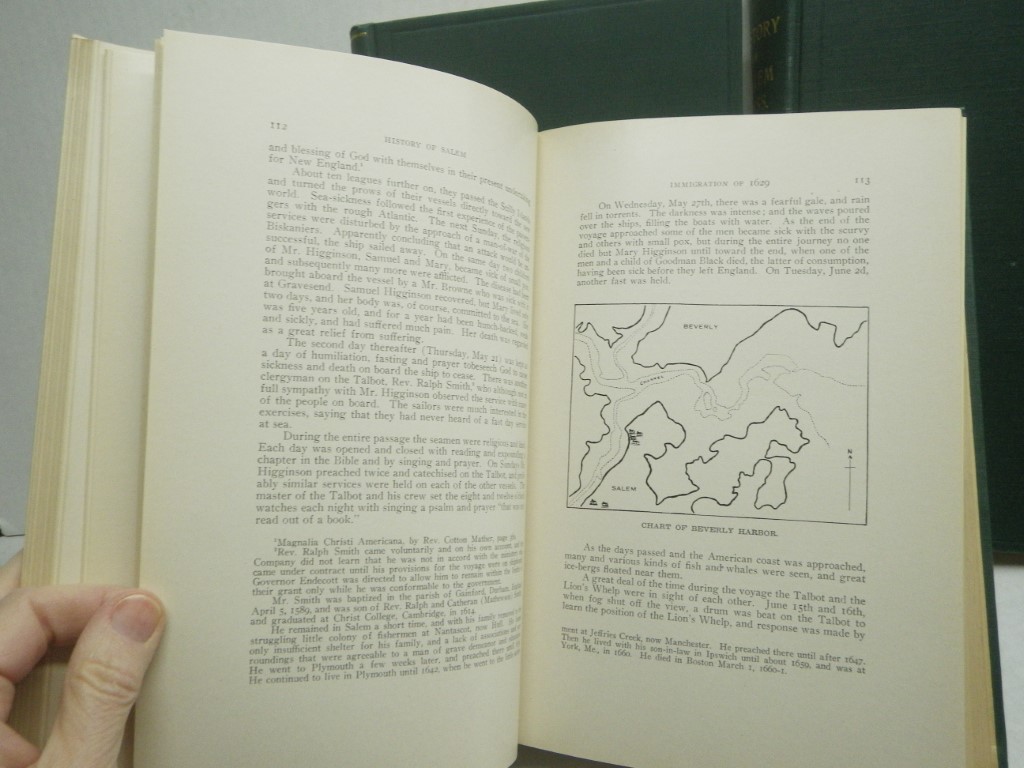 Image 4 of The History of Salem, Massachusetts (3 volumes) 1626-1637, 1638-1670, 1671-1716