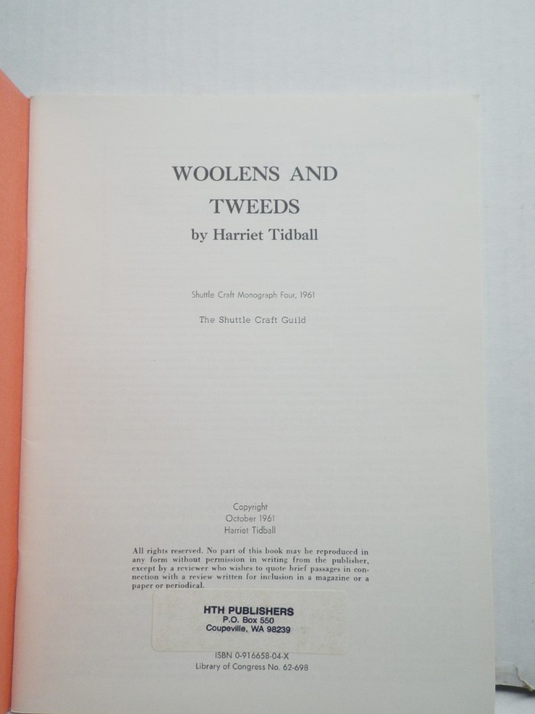 Image 1 of Woolens and Tweeds