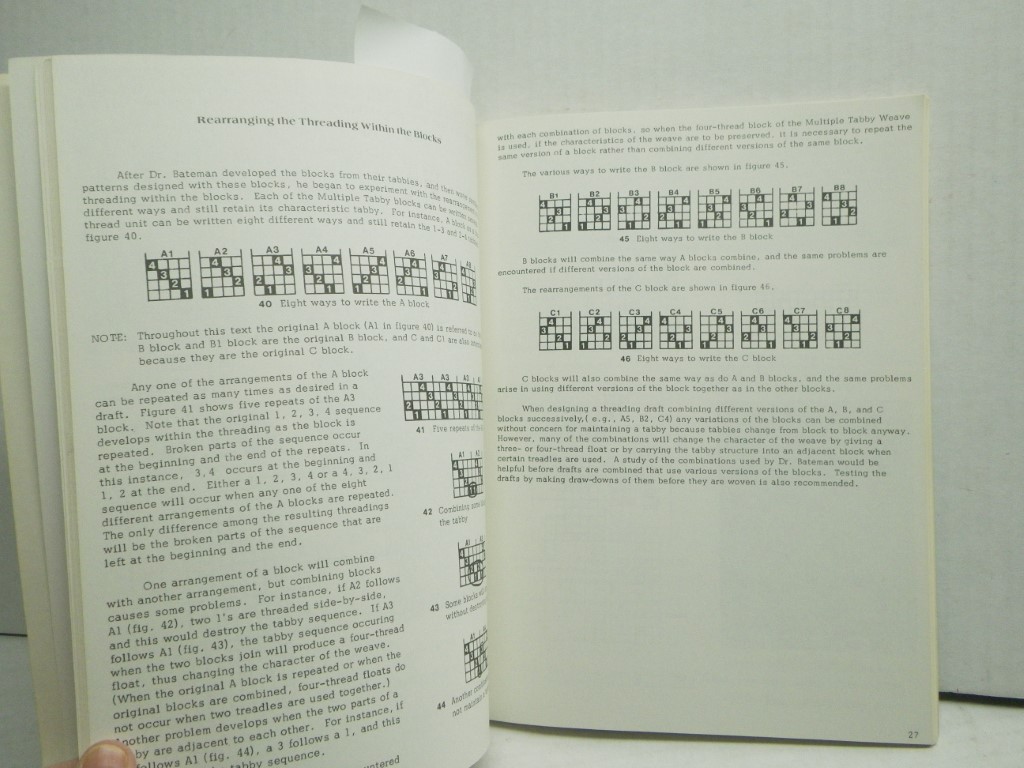 Image 3 of Multiple Tabby Weaves (Shuttle Craft Guild, Monograph Thirty Five)