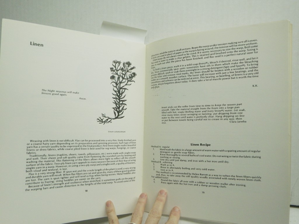 Image 3 of Processing and Finishing Handwoven Textiles:  Monograph Three