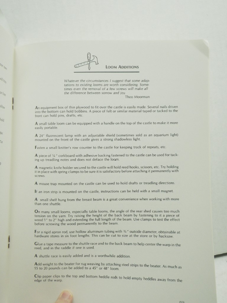 Image 3 of Weavers' Wisdom: 250 Aids to Happier Weaving (Monograph Two)