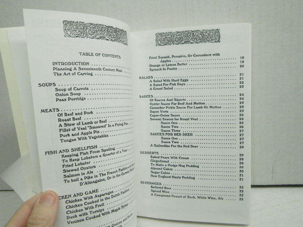 Image 1 of Recipes from a Seventeenth Century Kitchen