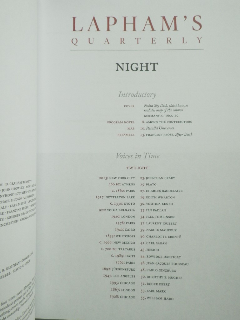 Image 1 of Lapham's Quarterly, Volume XII Number 1  