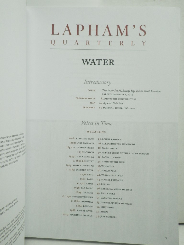 Image 1 of Lapham's Quarterly, Volume XI Number 3  