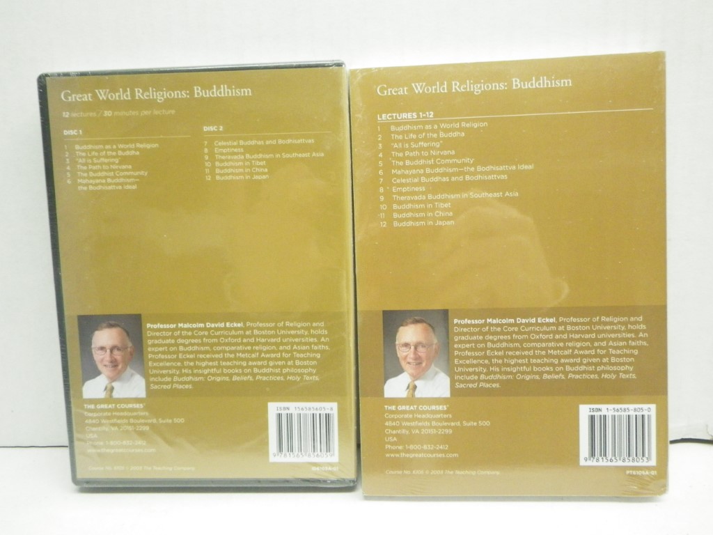 Image 2 of Great World Religions:  Buddhism (Course Guidebook, 2 DVDs, Transcript Book)