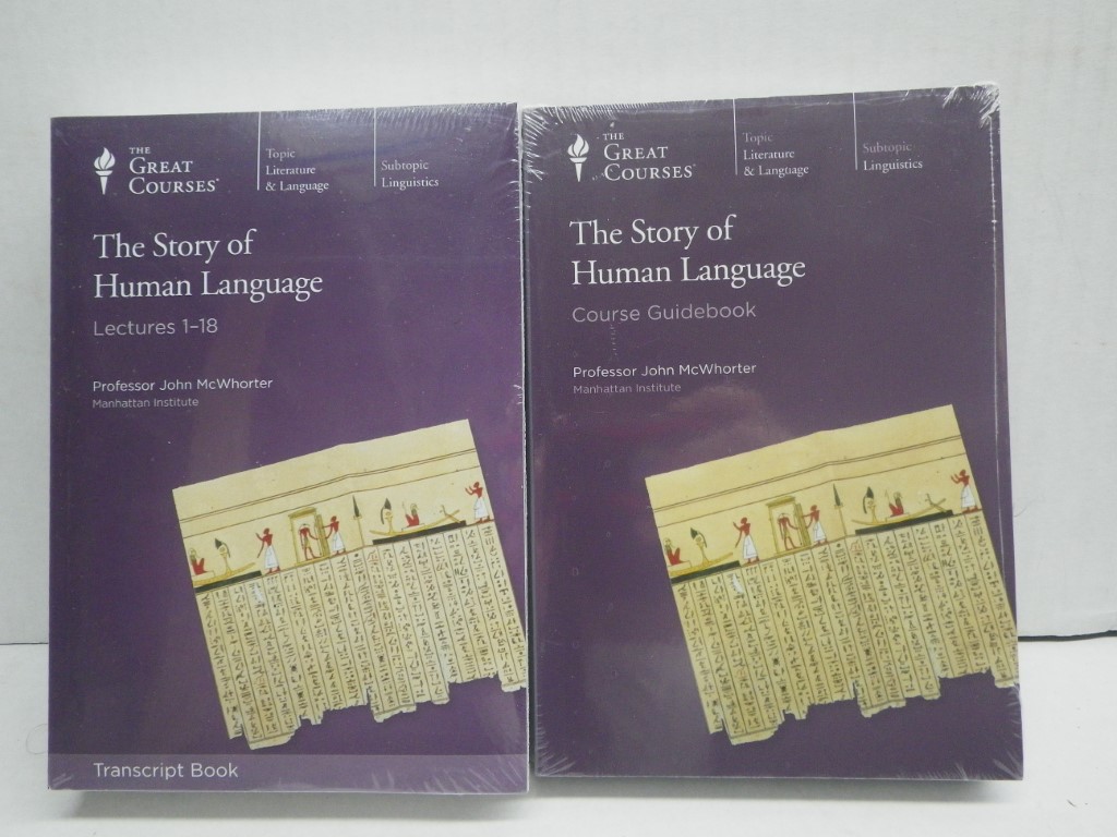 Image 0 of The Story of Human Language (Course Guidebook, 6 DVDs, 2 Transcript Books)
