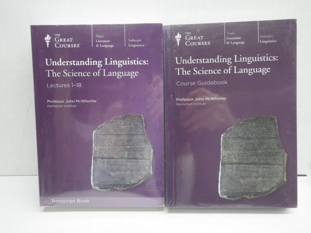 Image 0 of Understanding Linguistics:  The Science of Language (Course Guidebook, 6 DVDs, 2