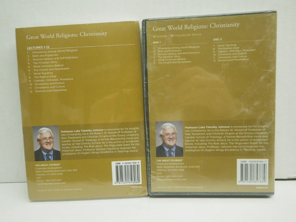 Image 1 of Great World Religions:  Christianity (Course Guidebook, 2 DVDs, Transcript Book)