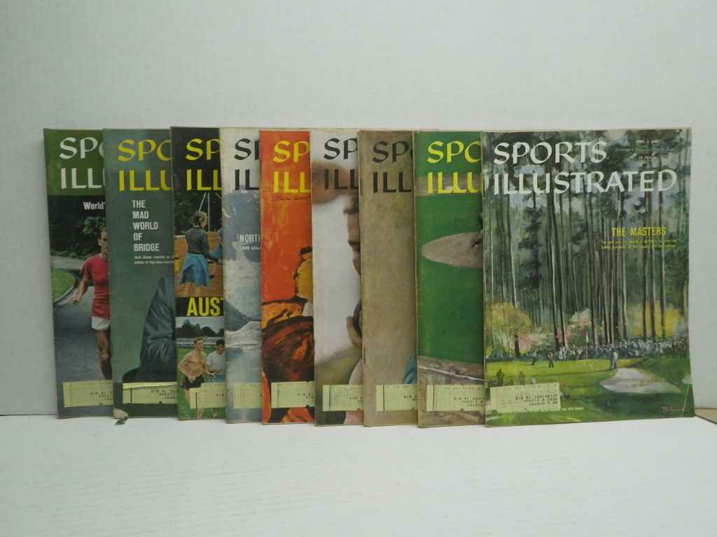 Image 2 of Lot of 43 Sports Illustrated Magazines from 1960
