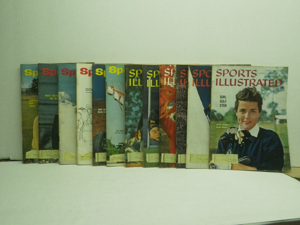 Image 4 of Lot of 43 Sports Illustrated Magazines from 1960