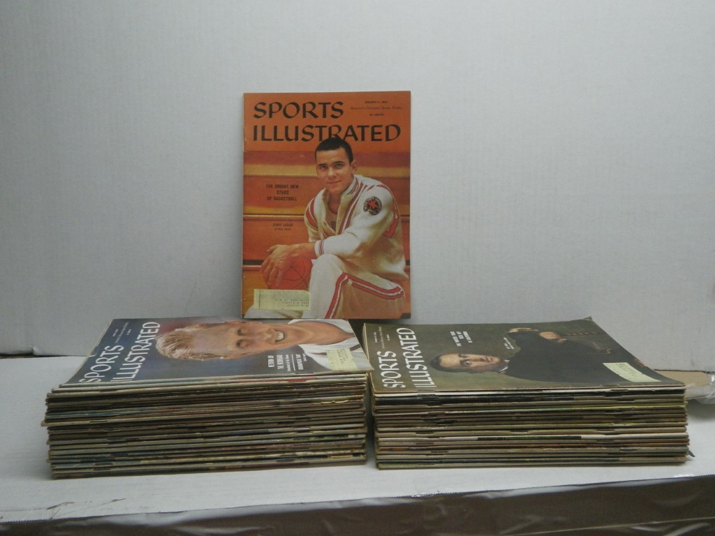 Image 0 of Lot of 43 Sports Illustrated Magazines from 1960