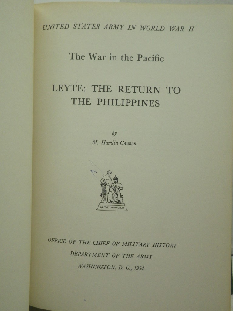 Image 1 of Leyte:  The Return to the Philippines (The War in the Pacific) 