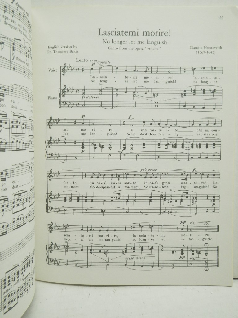 Image 3 of 28 Italian Songs and Arias (For Medium High Voice)