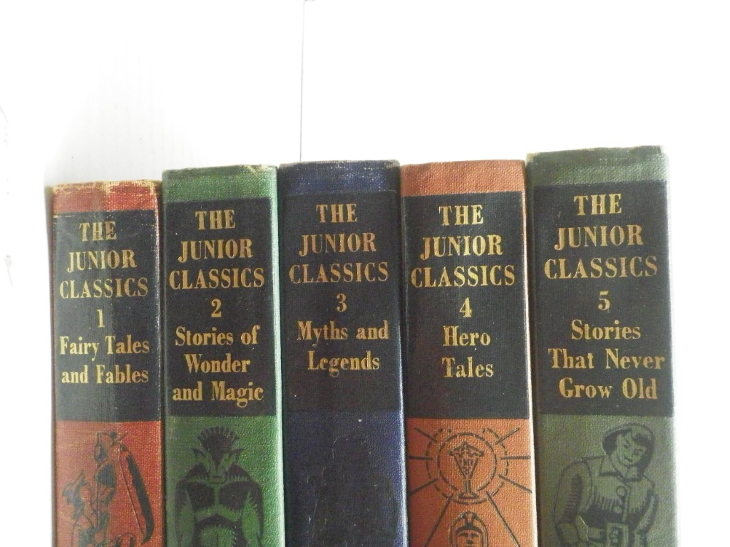 Image 1 of 1938 The Junior Classics Popular Edition - 10 volume set complete