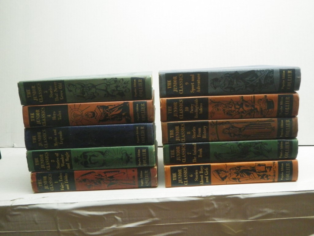 1938 The Junior Classics Popular Edition - 10 volume set complete