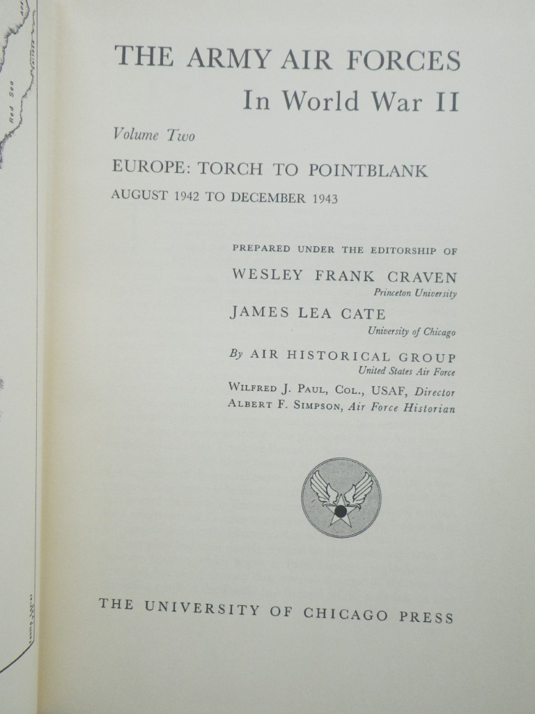 Image 1 of The Army Air Forces in World War II  Europe: torch to Point blank (August 1942 t