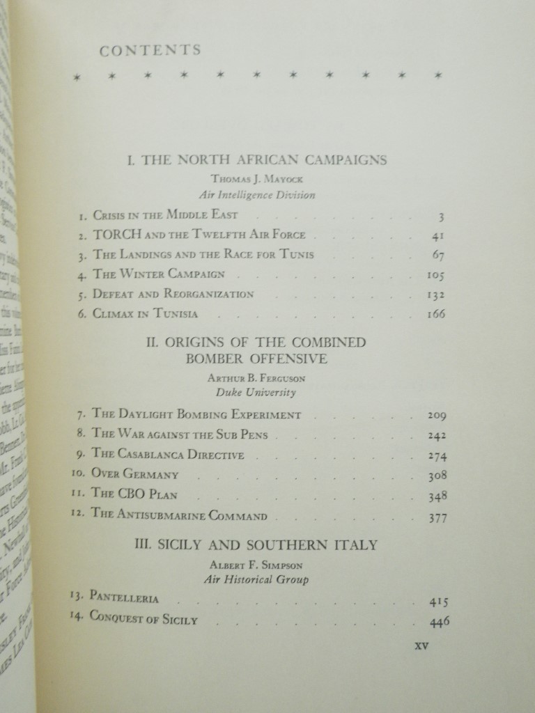 Image 2 of The Army Air Forces in World War II  Europe: torch to Point blank (August 1942 t