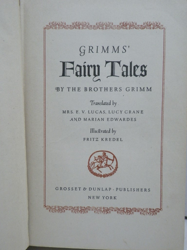 Image 1 of Grimms' Fairy Tales