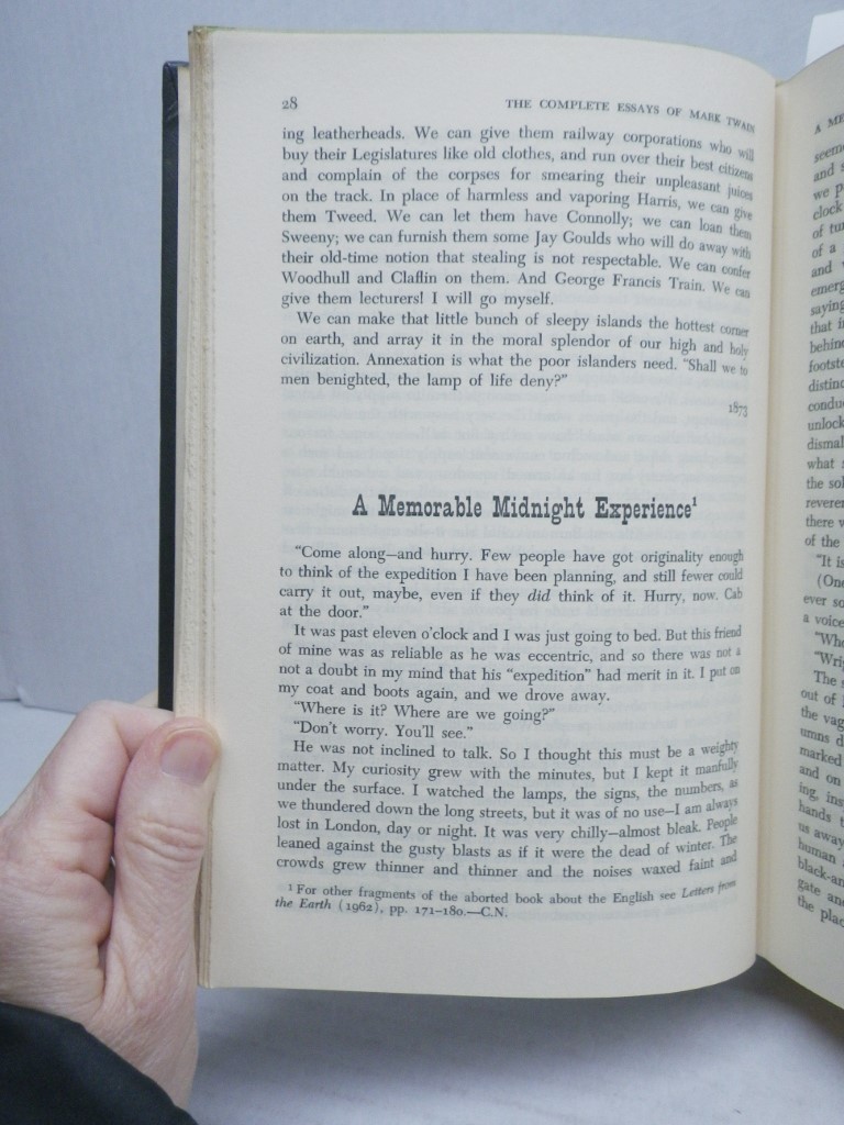 Image 4 of The Complete Essays of Mark Twain