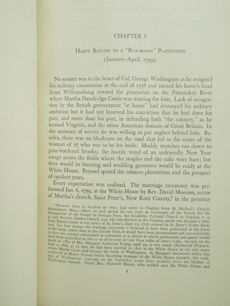 Image 3 of George Washington:  A Biography  Volume Three - Planter and Patriot