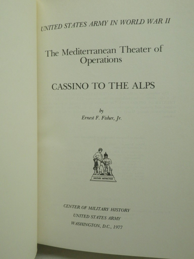 Image 1 of Mediterranean Theater of Operations:  Cassino to the Alps