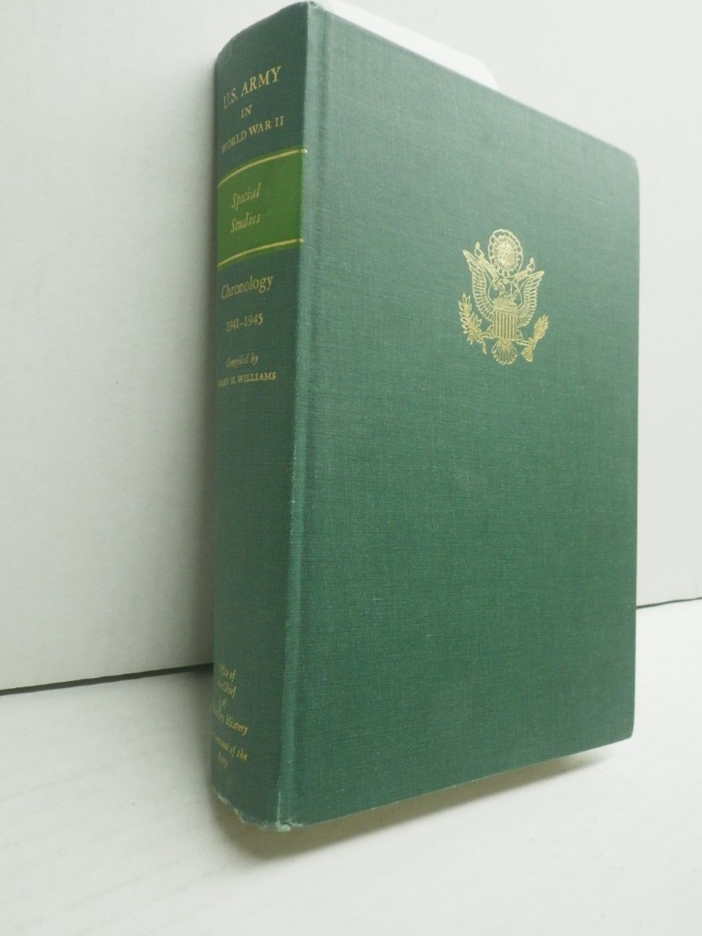 Image 0 of US Army in World War II:  Special Studies - Chronology 1941-1945