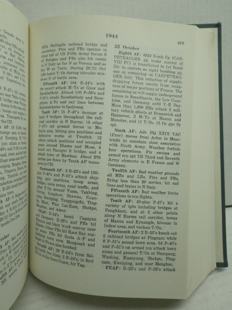 Image 3 of the Army Air Forces in World War II:  Combat Chronology 1941-1945