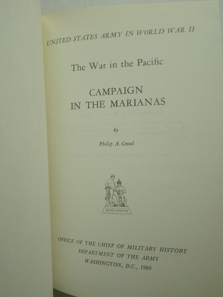 Image 1 of The War in the Pacific:  Campaign in the Marianas