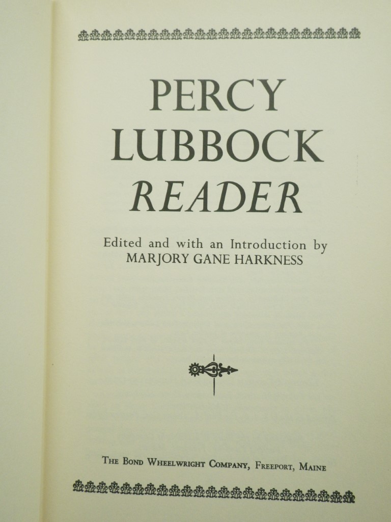 Image 1 of Percy Lubbock Reader