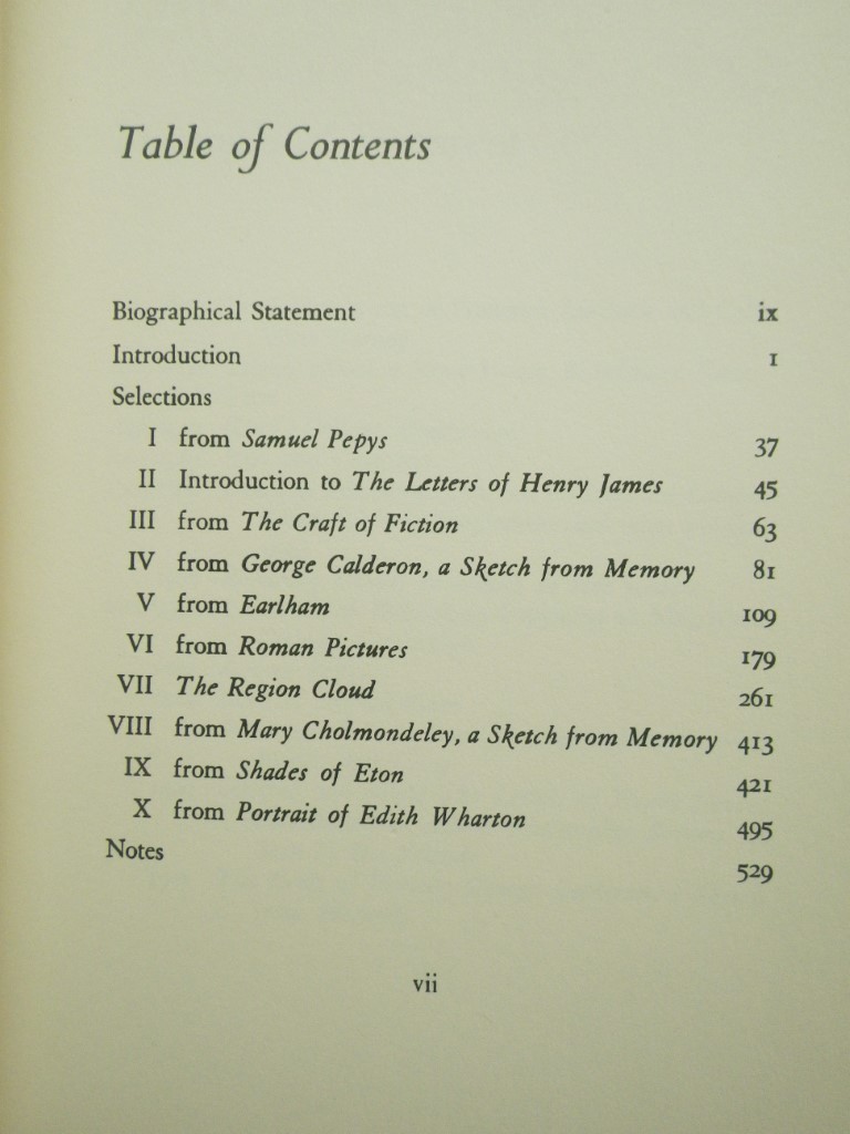 Image 2 of Percy Lubbock Reader