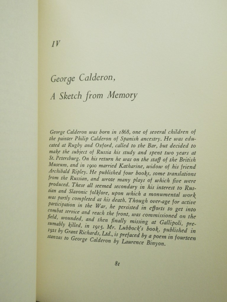 Image 3 of Percy Lubbock Reader
