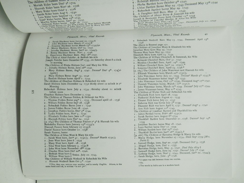 Image 2 of Vital Records of the Town of Plymouth:  An Authorized Facsimile Reproduction of 