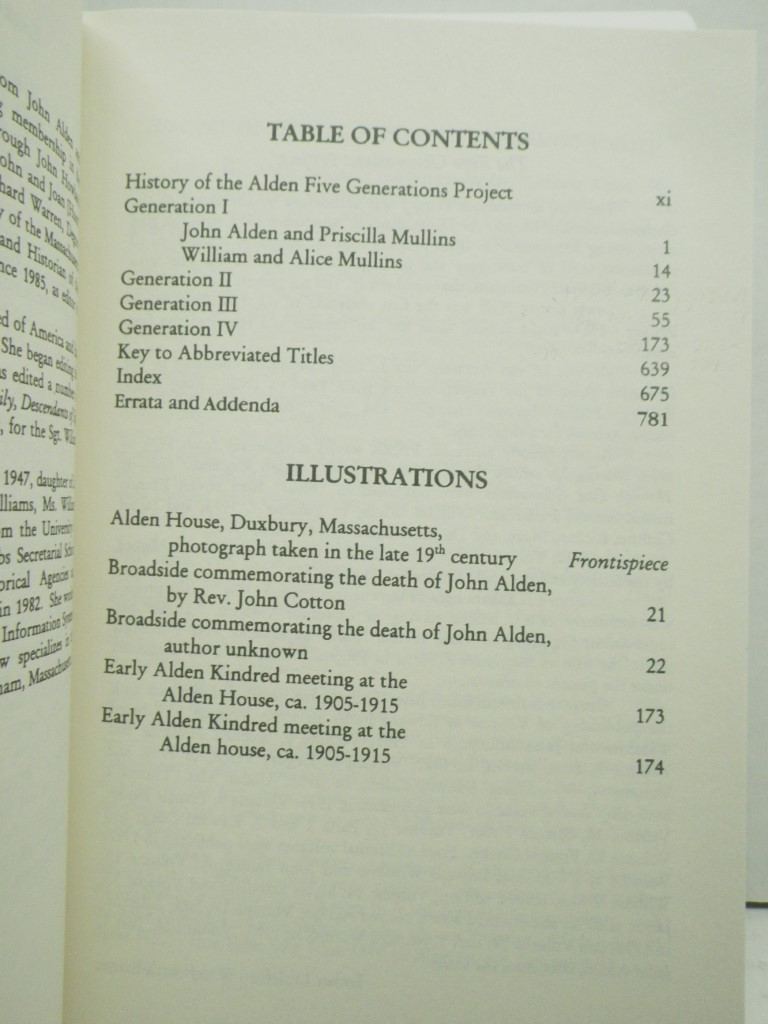 Image 2 of Mayflower Families Through Five Generations (Vol. 16, Pt. 1: John Alden)