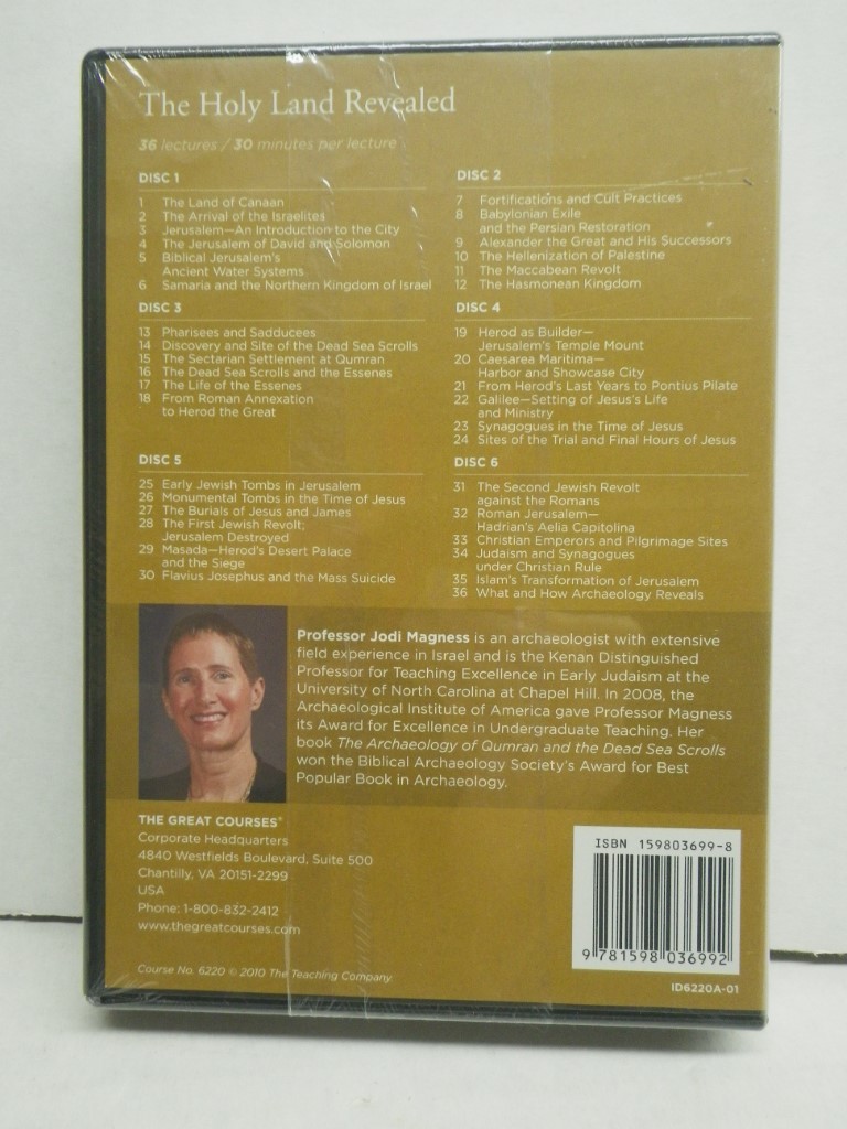 Image 1 of The Holy Land Revealed, 1PB, 6 DVDs