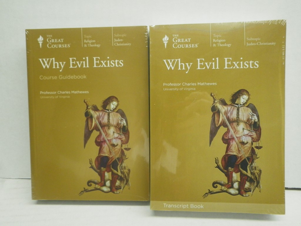 Why Evil Exists: The Great Courses DVD Set (Including Transcript Book), 2 PB, 6 