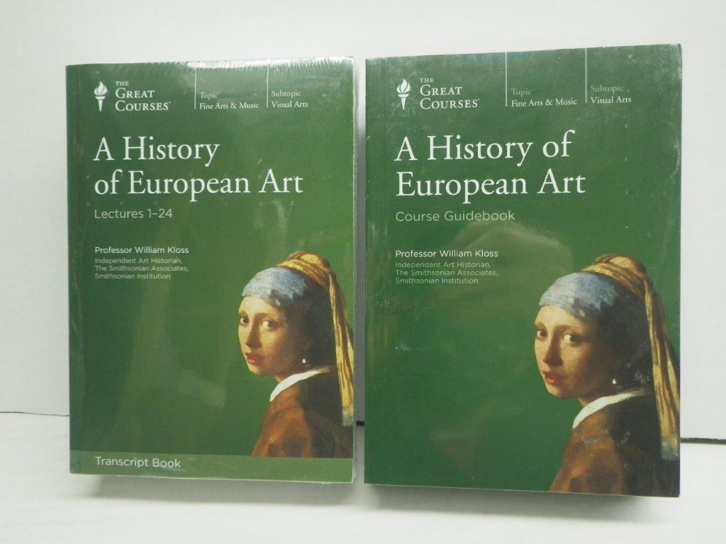 A History of European Art, 3 PB, 8 DVDs