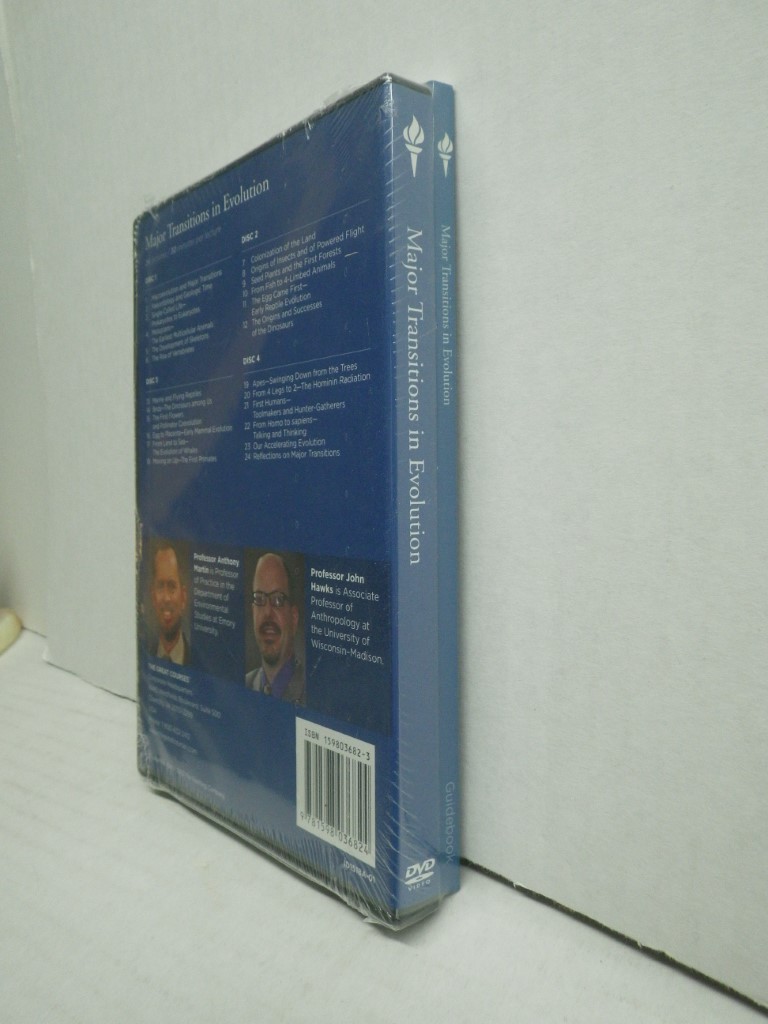 Image 2 of Major Transitions in Evolution, 1 PB, 4 DVDs