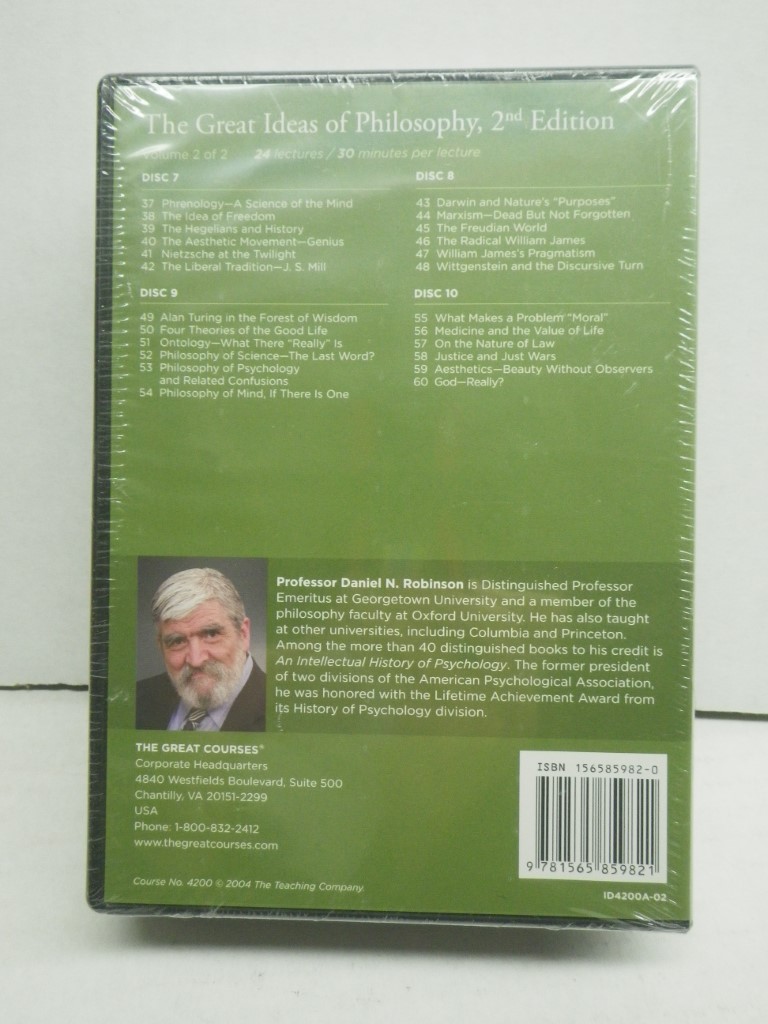 Image 1 of The Great Ideas of Philosophy, 2nd Edition, 1PB, 10 DVDs.
