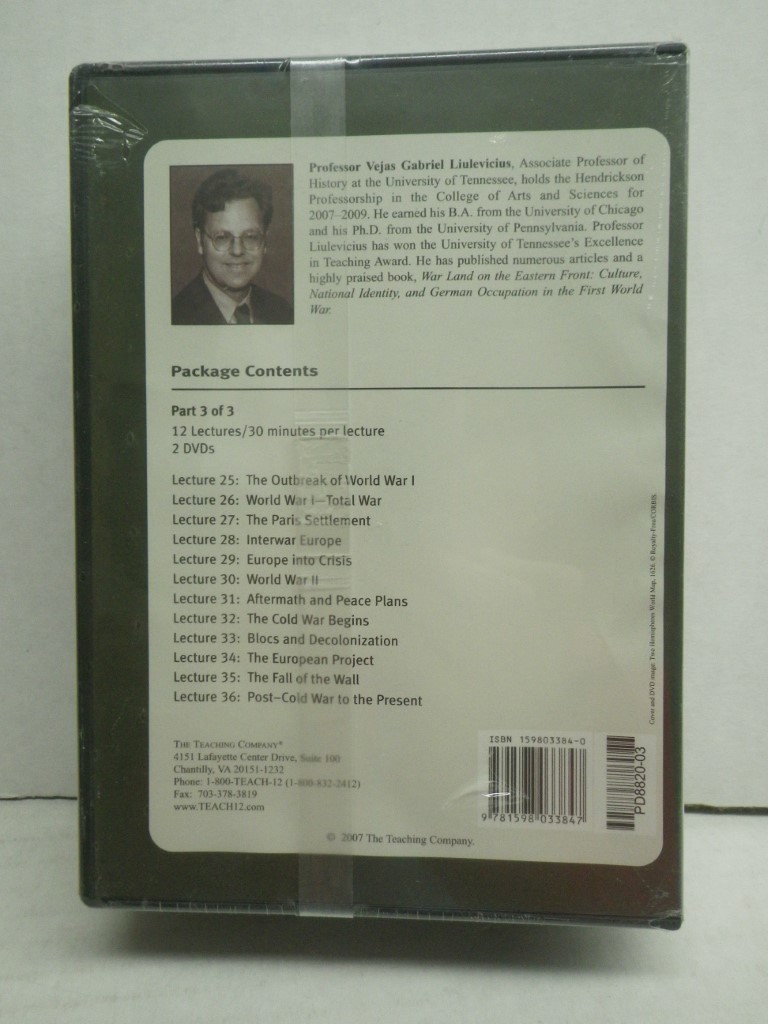 Image 1 of War, Peace, and Power: Diplomatic History of Europe, 1500-2000, 1 PB, 6 DVDs