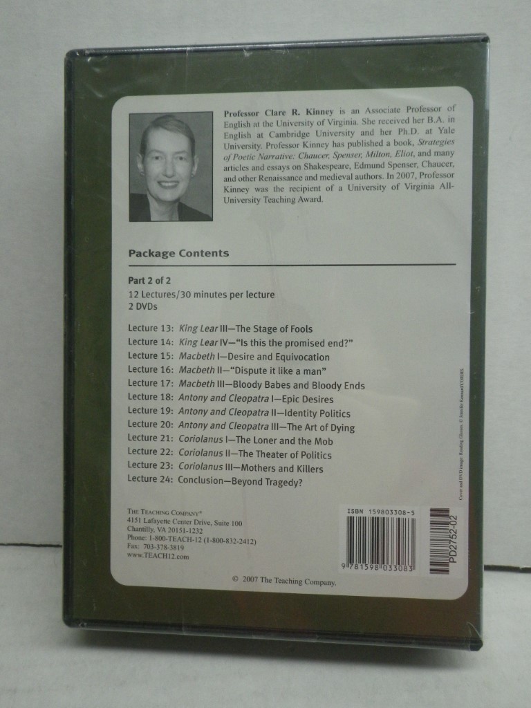 Image 1 of Shakespeare's Tragedies, 1 PB, 4 DVDs