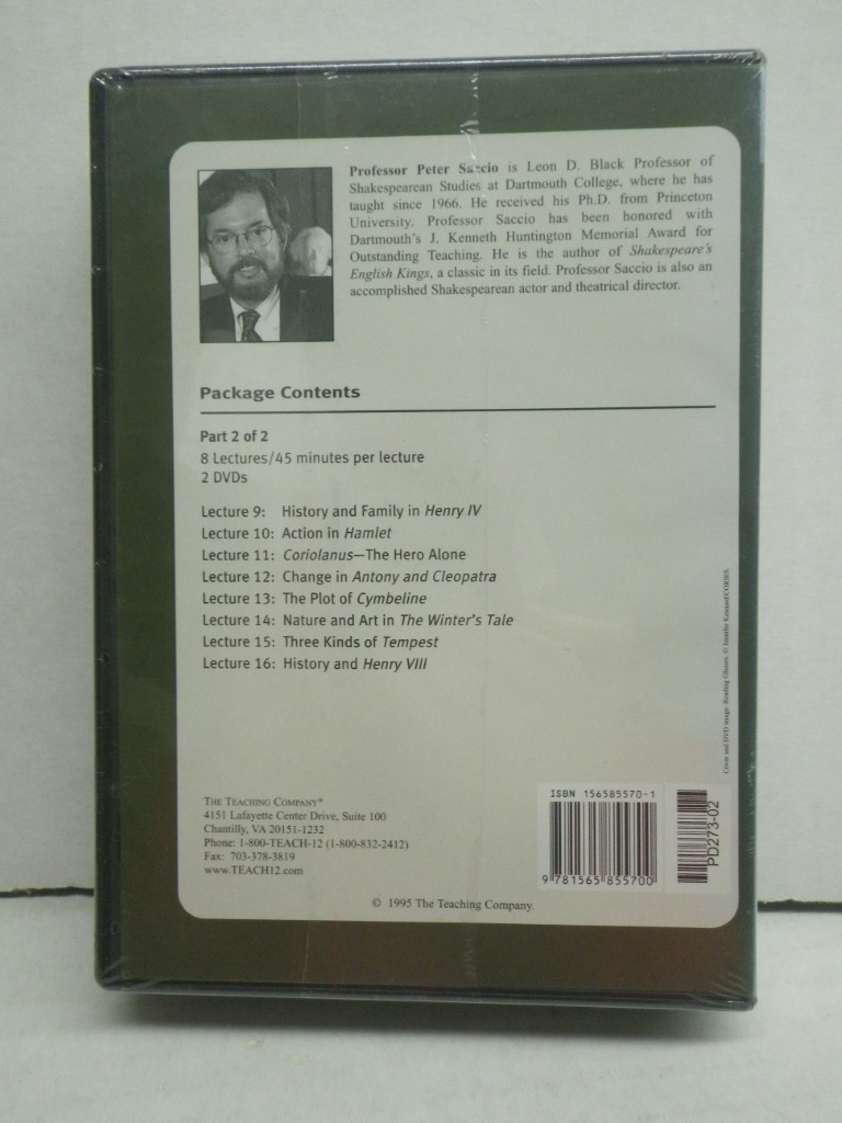 Image 1 of Shakespeare: The Word and the Action, 1 PB, 4 DVDs